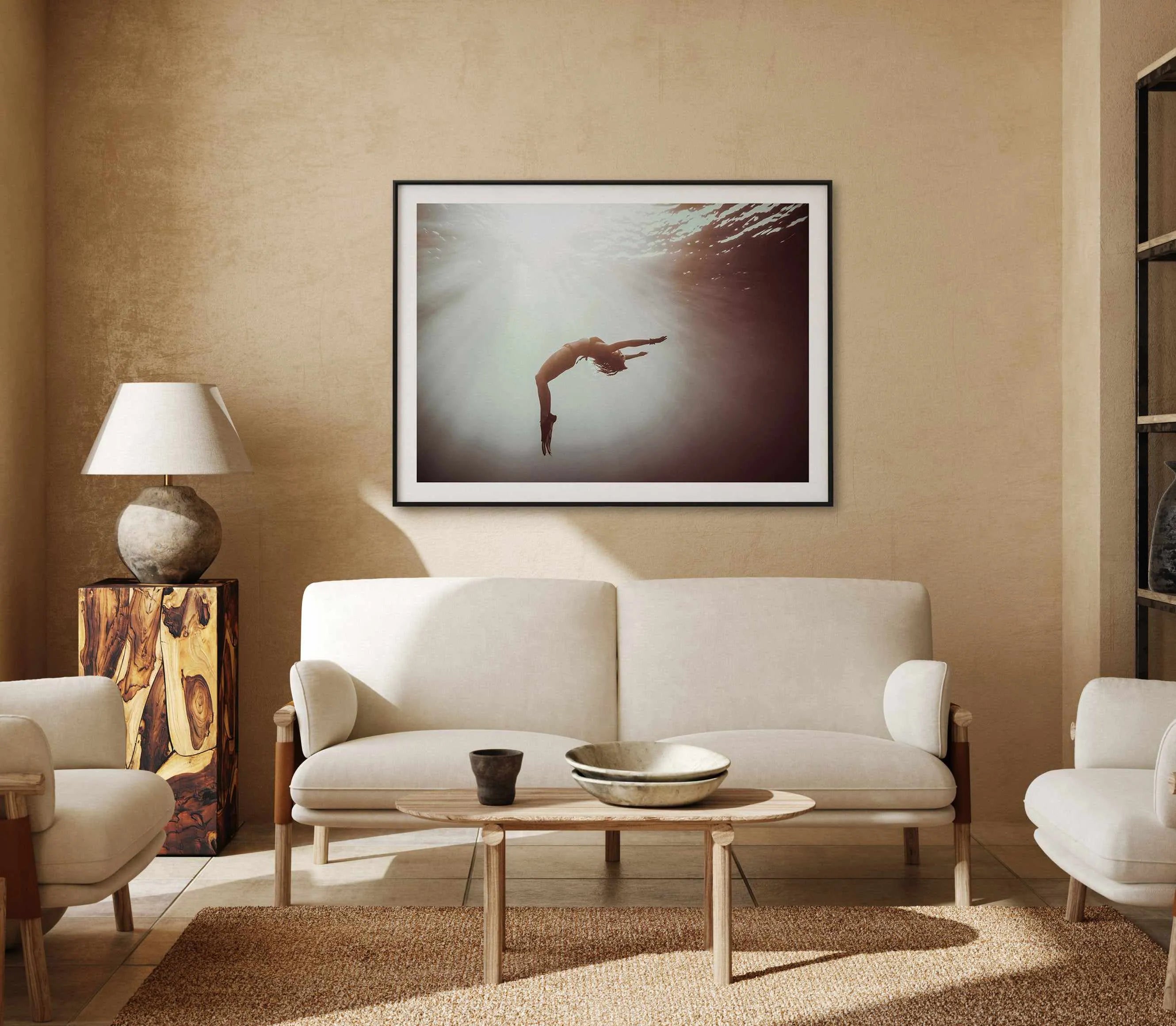 Motionless Art Print from Olive et Oriel where you can shop wallpaper and artworks online