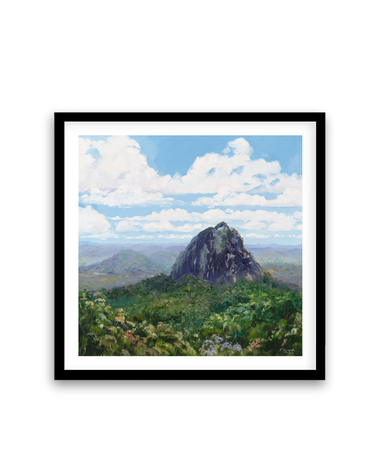 Mount Tibrogargan by Meredith Howse | Art Print
