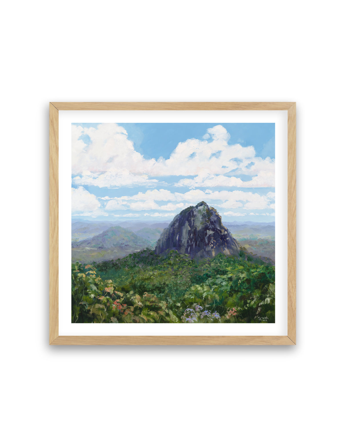 Mount Tibrogargan by Meredith Howse | Art Print