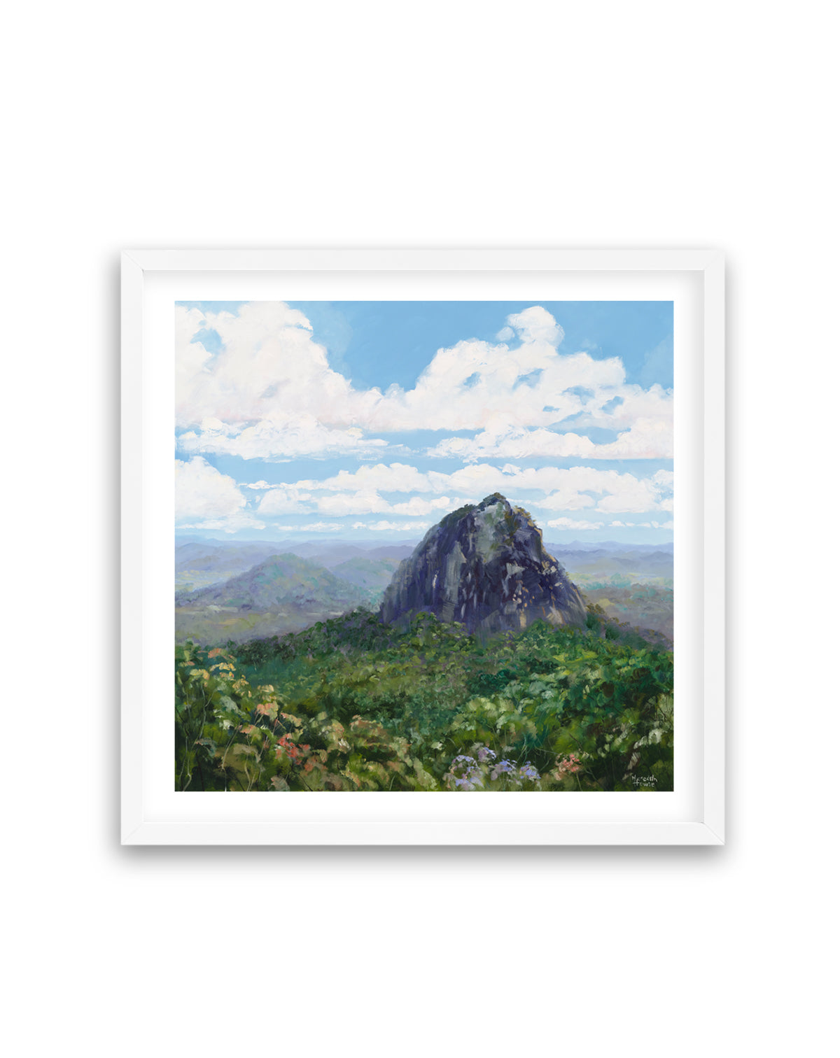 Mount Tibrogargan by Meredith Howse | Art Print