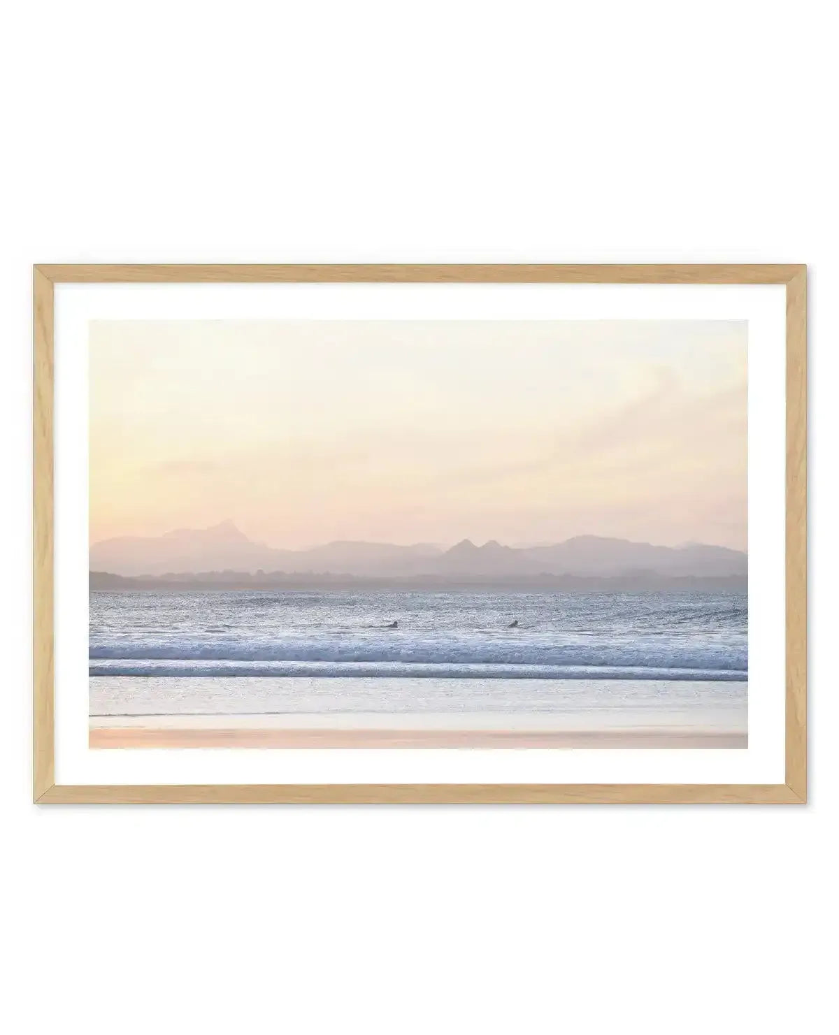 Mount Warning, Surfers View | Byron Art Print-PRINT-Olive et Oriel-Olive et Oriel-A5 | 5.8" x 8.3" | 14.8 x 21cm-Oak-With White Border-Buy-Australian-Art-Prints-Online-with-Olive-et-Oriel-Your-Artwork-Specialists-Austrailia-Decorate-With-Coastal-Photo-Wall-Art-Prints-From-Our-Beach-House-Artwork-Collection-Fine-Poster-and-Framed-Artwork