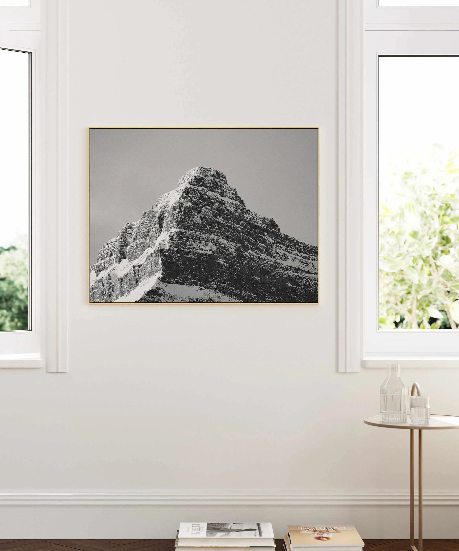 Mountain High by Kalen X | Framed Canvas Art Print from Olive et Oriel where you can shop wallpaper and artworks online