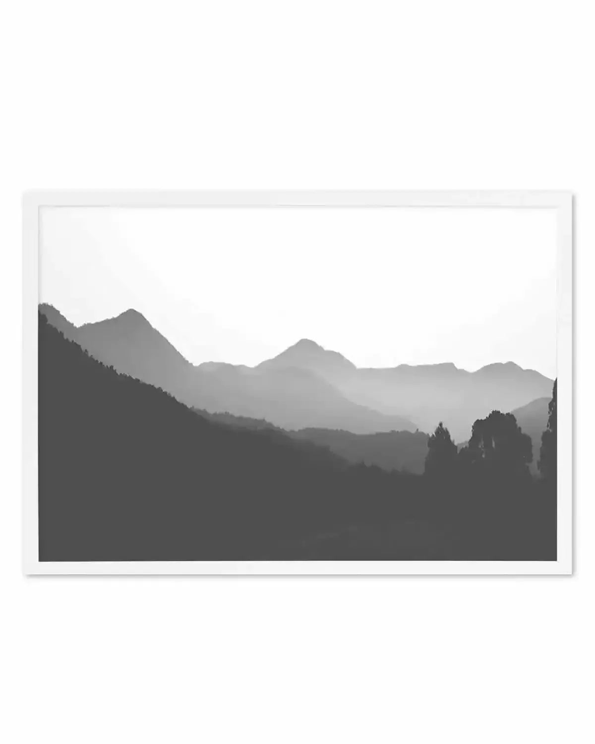Mountain High | LS Art Print from Olive et Oriel where you can shop wallpaper and artworks online