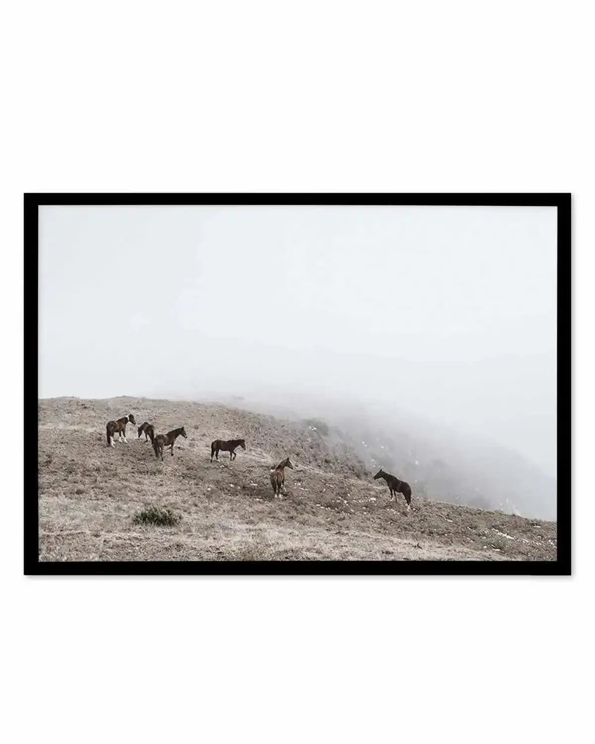 Mountain Horses | LS Art Print from Olive et Oriel where you can shop wallpaper and artworks online