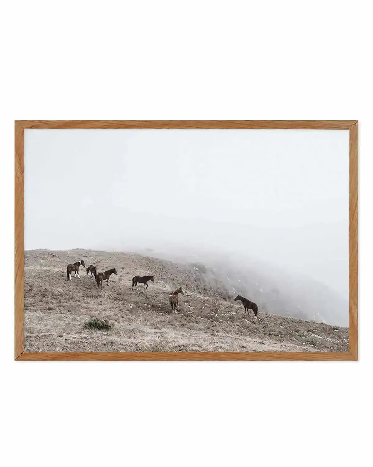 Mountain Horses | LS Art Print from Olive et Oriel where you can shop wallpaper and artworks online