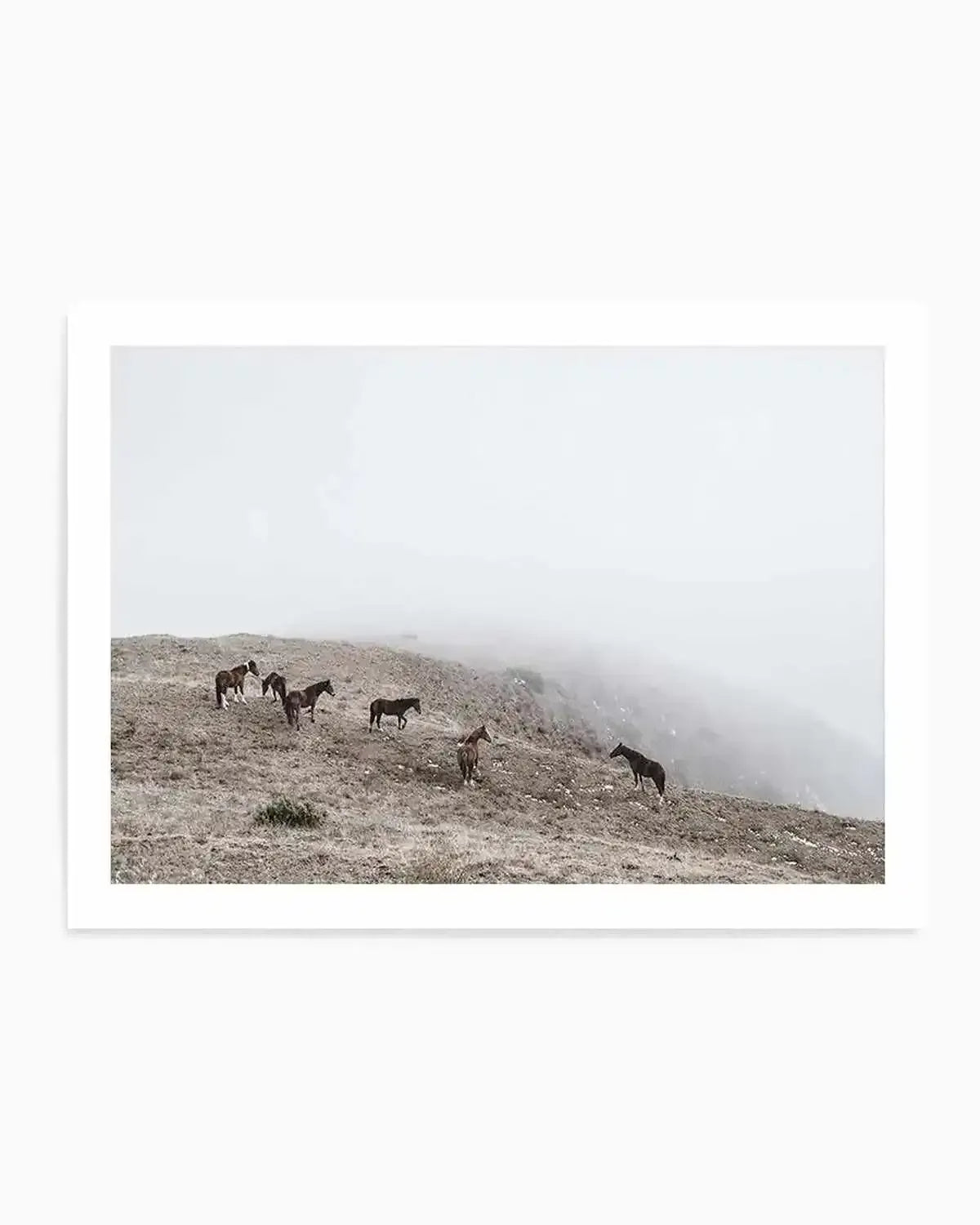 Mountain Horses | LS Art Print from Olive et Oriel where you can shop wallpaper and artworks online