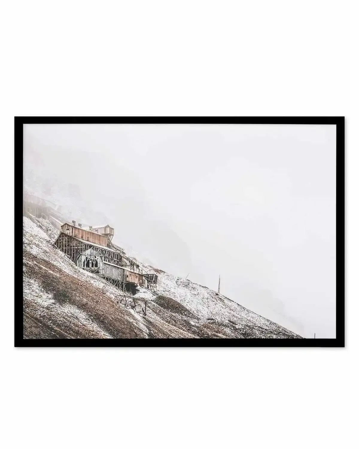 Mountain Hut Art Print from Olive et Oriel where you can shop wallpaper and artworks online