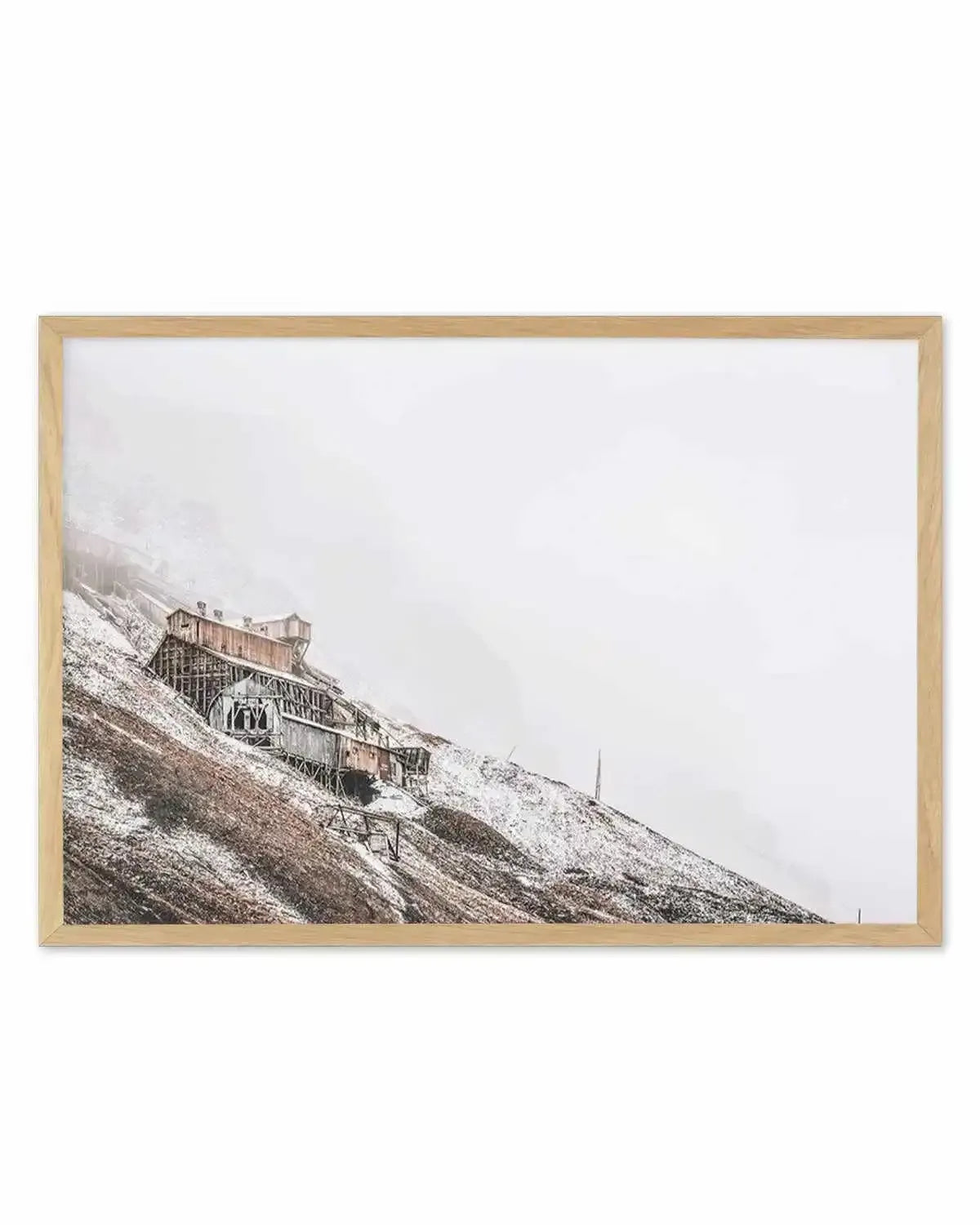 Mountain Hut Art Print from Olive et Oriel where you can shop wallpaper and artworks online