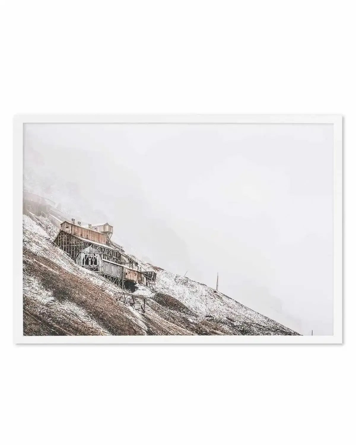 Mountain Hut Art Print from Olive et Oriel where you can shop wallpaper and artworks online