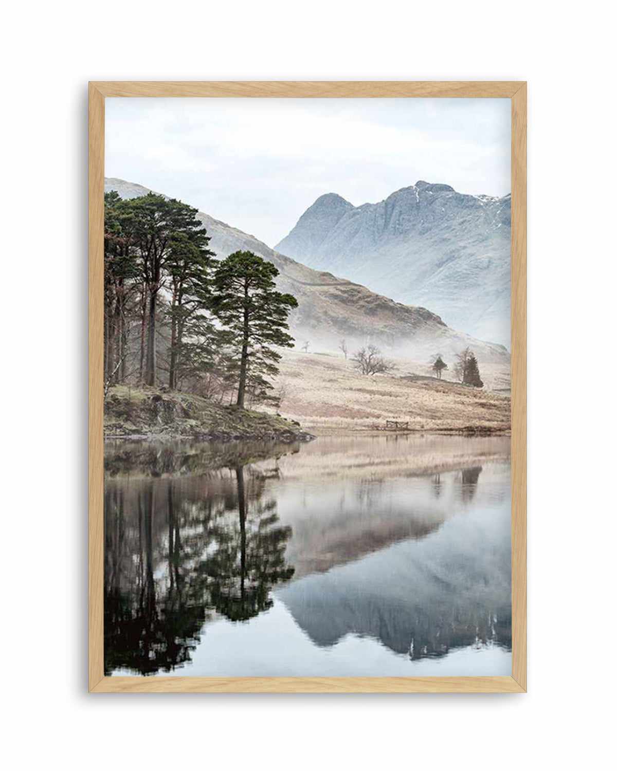 Mountain Reflections Art Print