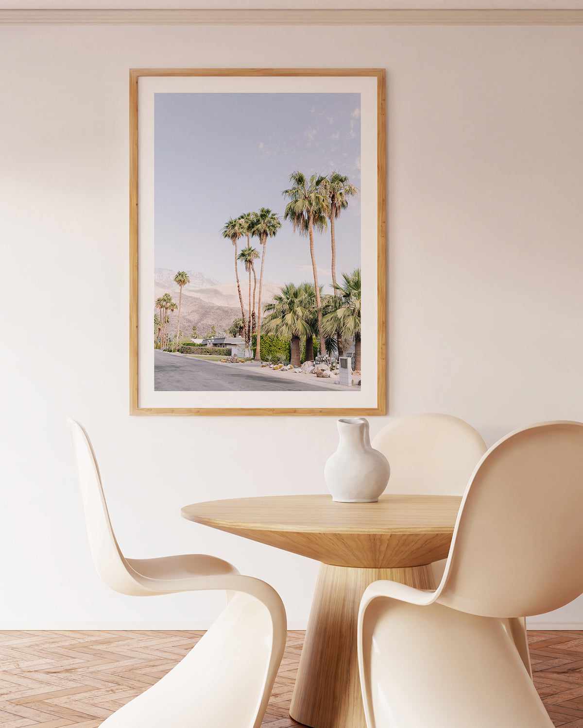 Mountain View Drive, Palm Springs Art Print