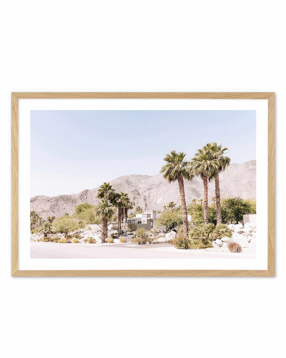 Mountain Views, Palm Springs Art Print