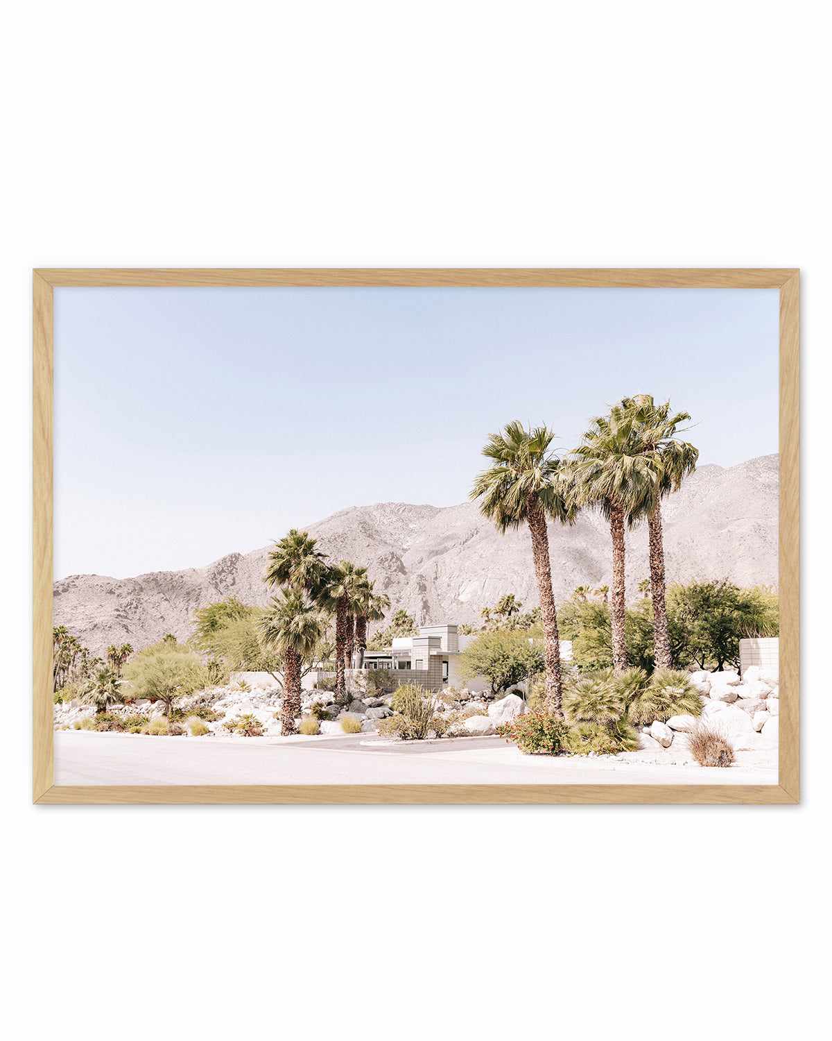 Mountain Views, Palm Springs Art Print