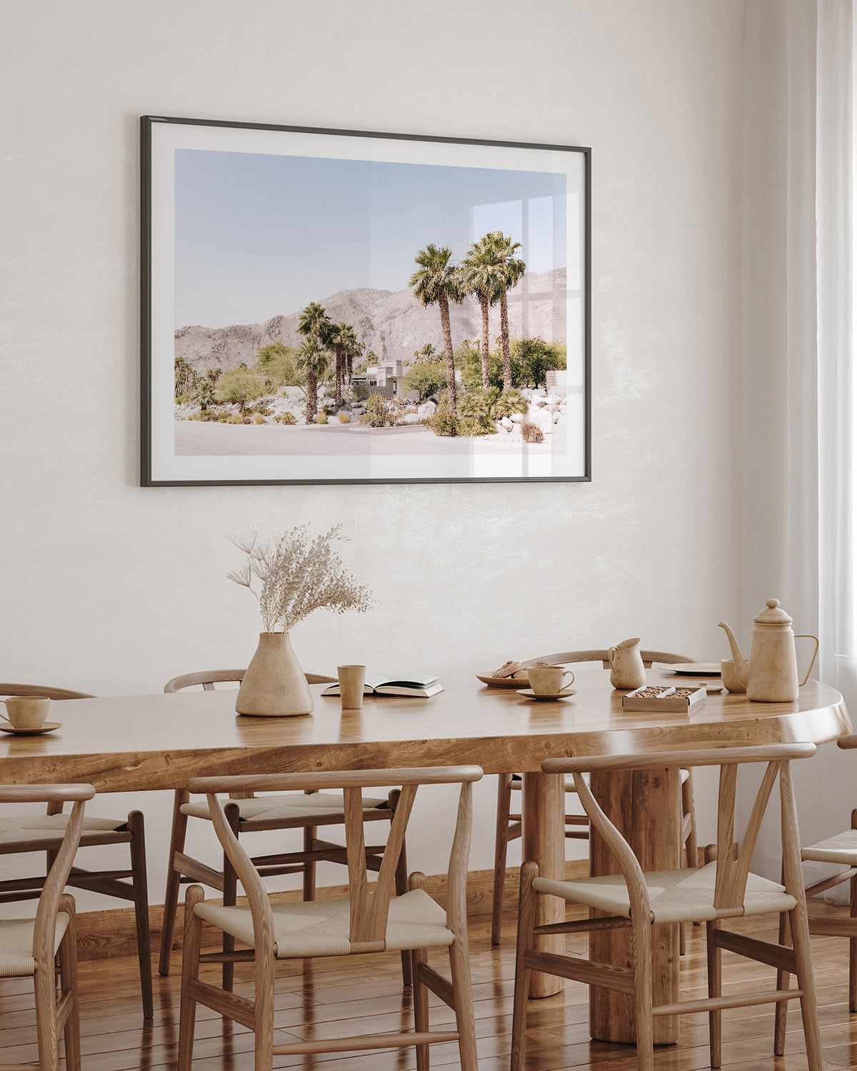 Mountain Views, Palm Springs Art Print