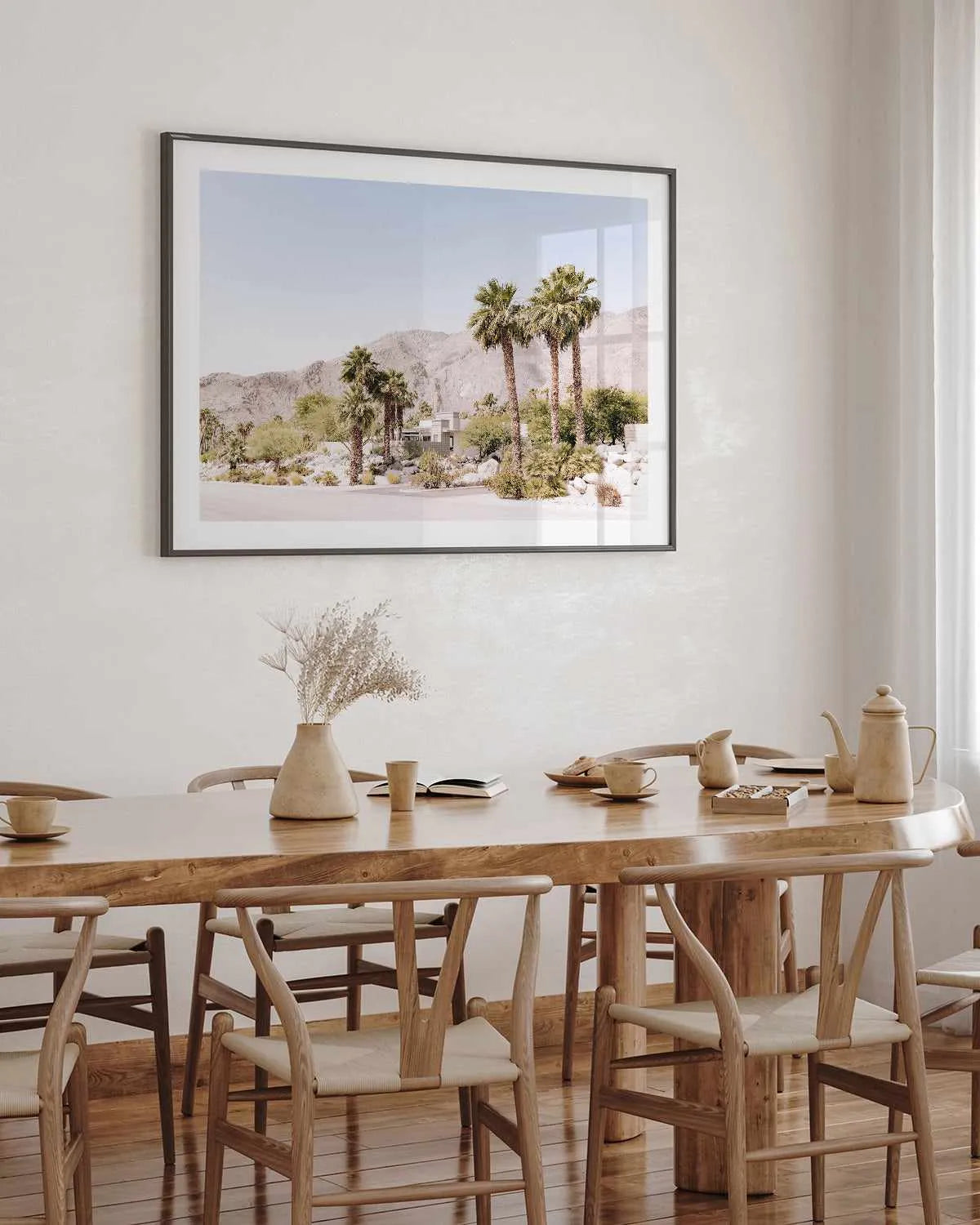 Mountain Views, Palm Springs Art Print from Olive et Oriel where you can shop wallpaper and artworks online