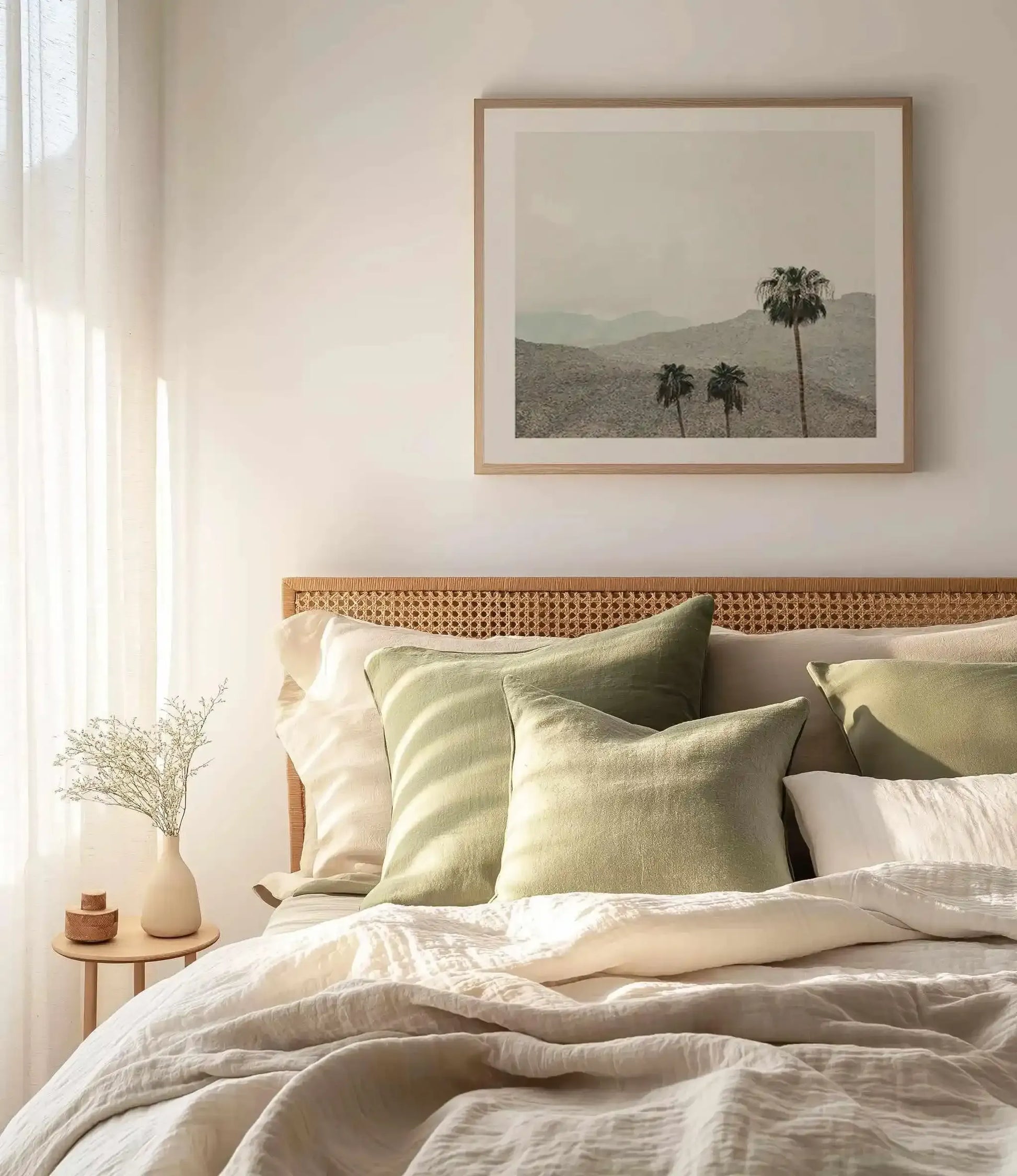 Mountains Of Palm Springs | Square Art Print from Olive et Oriel where you can shop wallpaper and artworks online