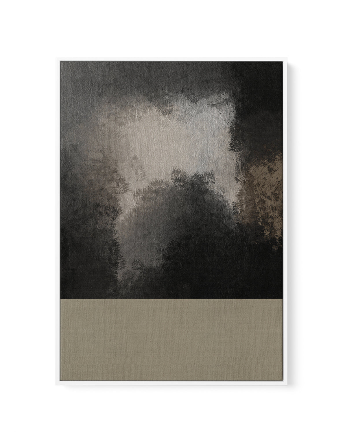 Mountains by Shatha Al Dafai | Framed Canvas Art Print