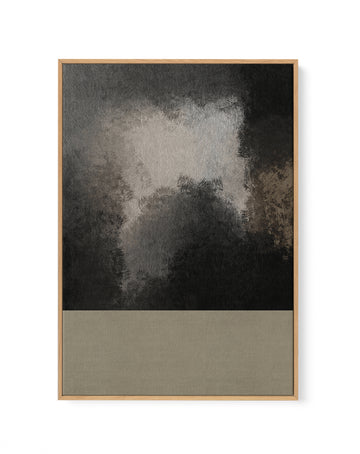Mountains by Shatha Al Dafai | Framed Canvas Art Print
