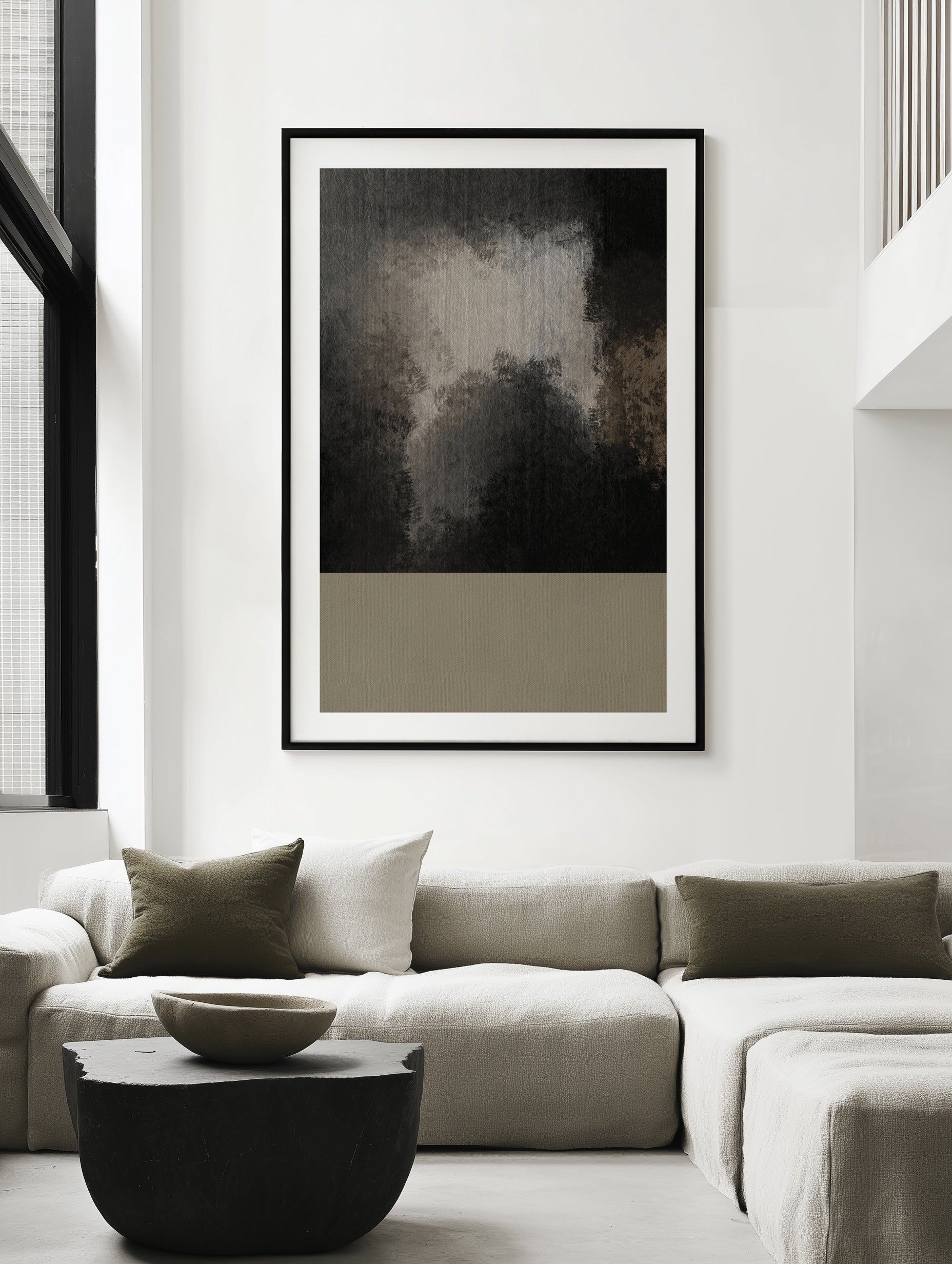 Mountains by Shatha Al Dafai | Art Print