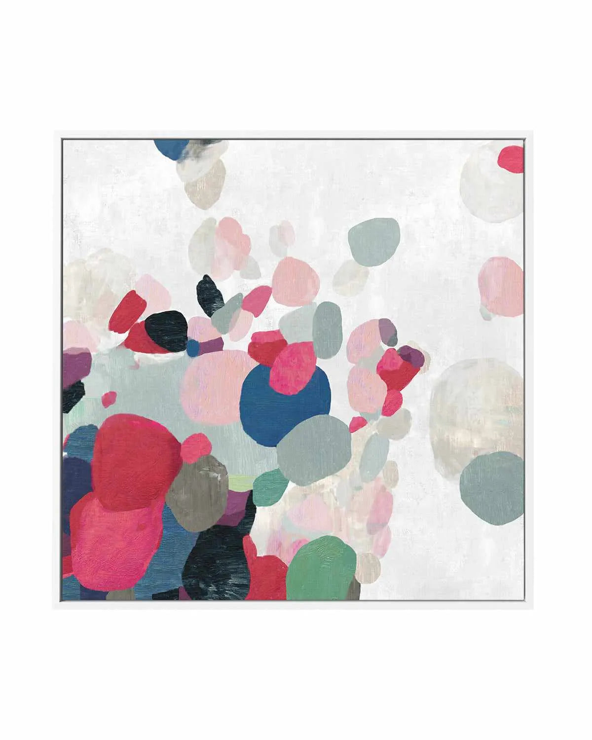 Multicolourful I | Framed Canvas Art Print from Olive et Oriel where you can shop wallpaper and artworks online