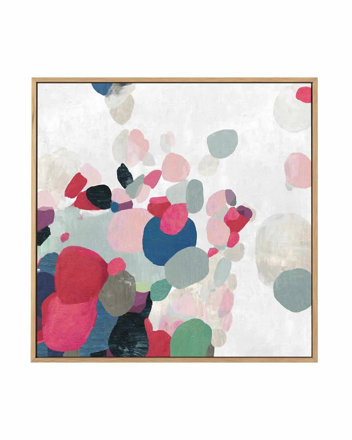 Multicolourful I | Framed Canvas Art Print from Olive et Oriel where you can shop wallpaper and artworks online