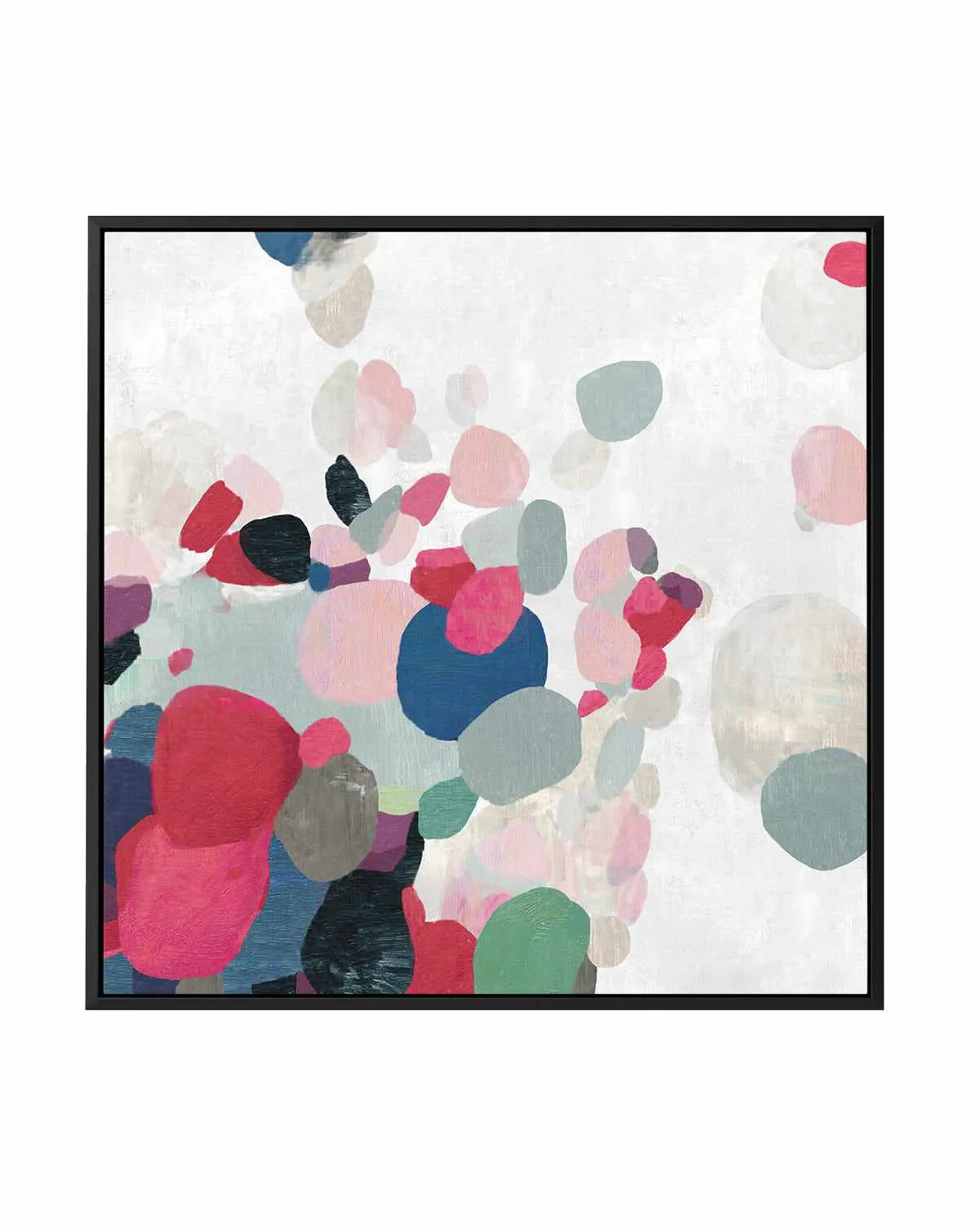 Multicolourful I | Framed Canvas Art Print from Olive et Oriel where you can shop wallpaper and artworks online