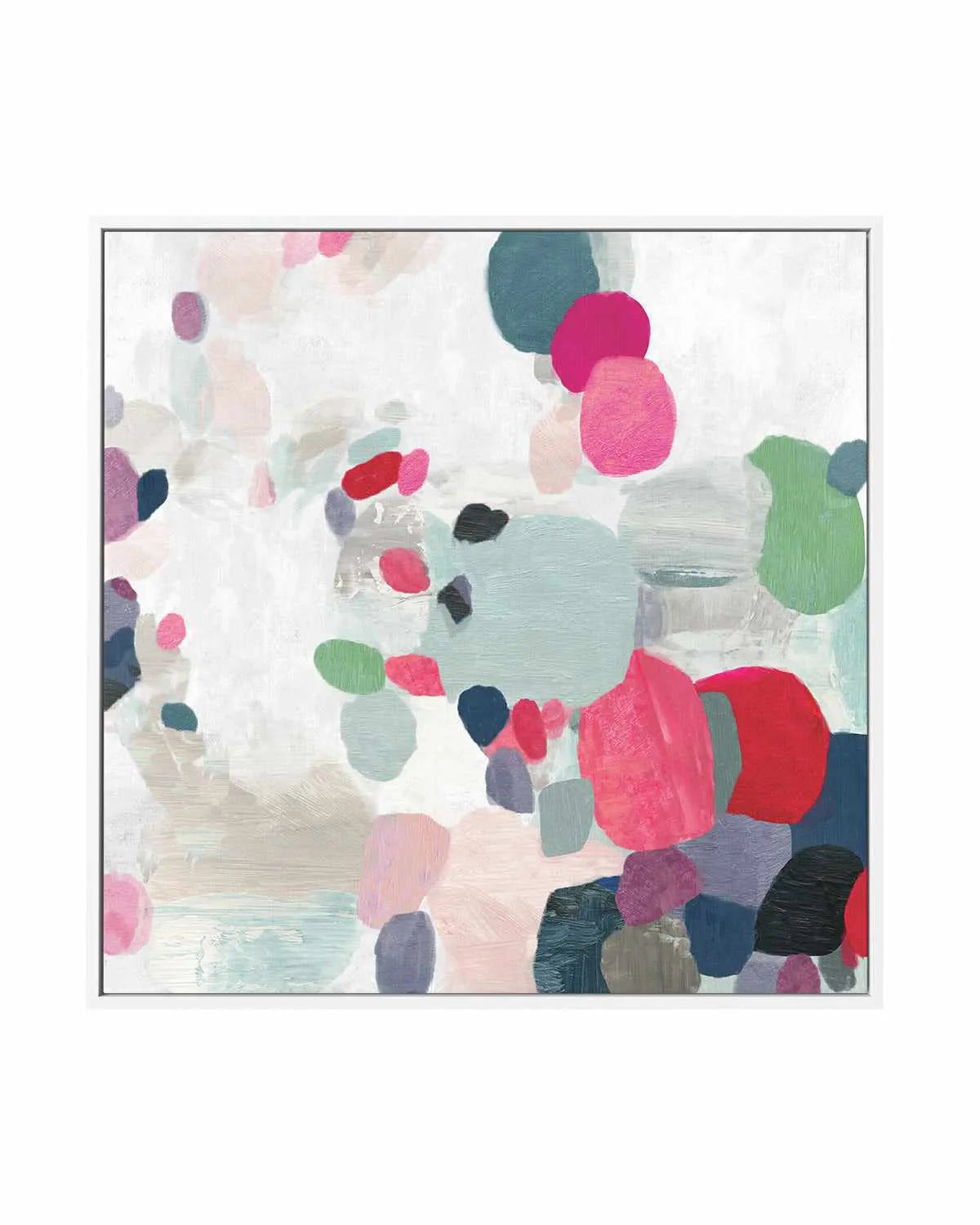 Multicolourful II | Framed Canvas Art Print from Olive et Oriel where you can shop wallpaper and artworks online