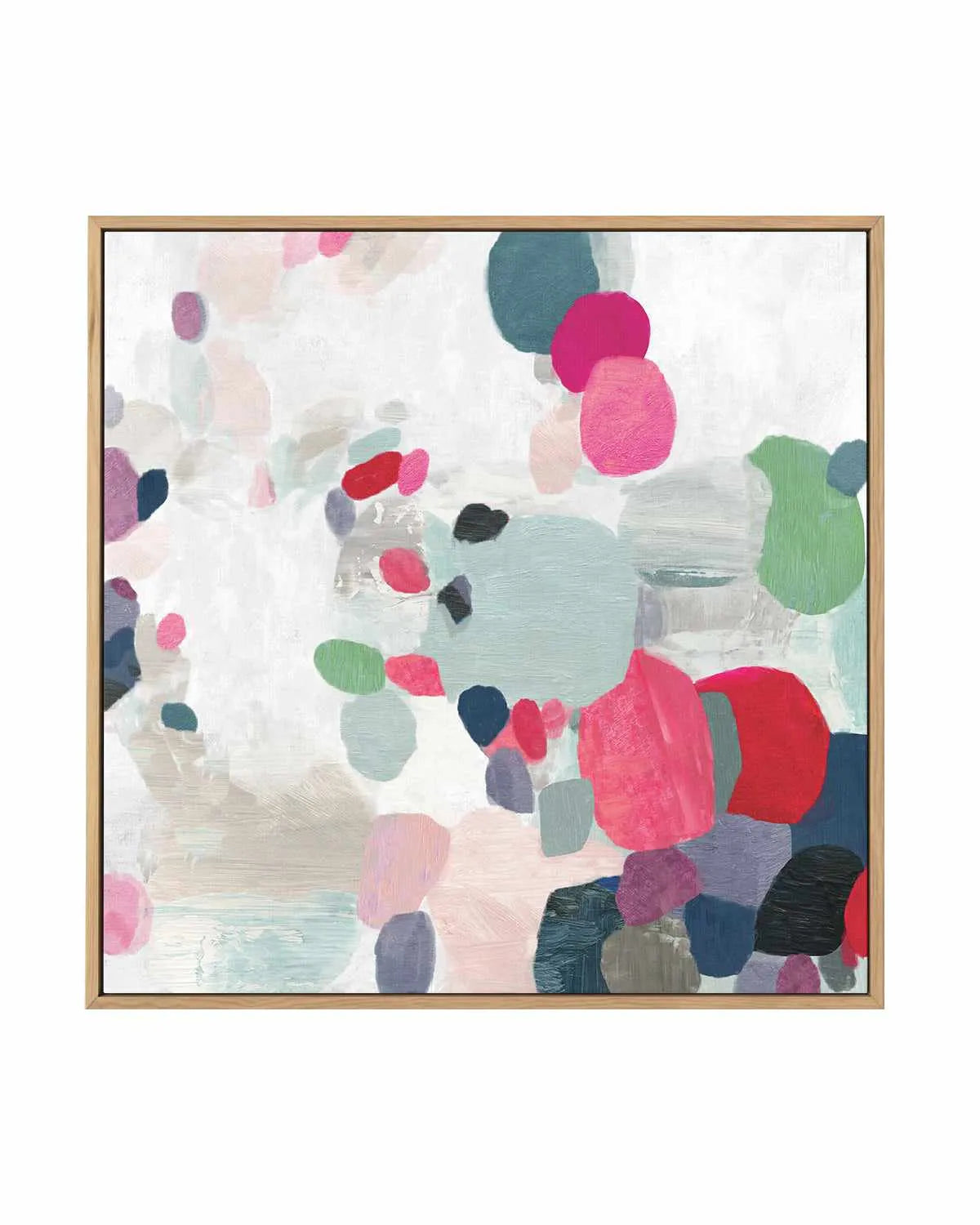Multicolourful II | Framed Canvas Art Print from Olive et Oriel where you can shop wallpaper and artworks online