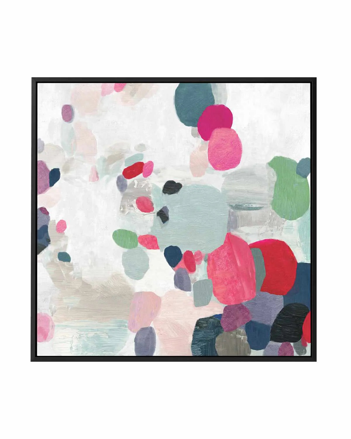 Multicolourful II | Framed Canvas Art Print from Olive et Oriel where you can shop wallpaper and artworks online