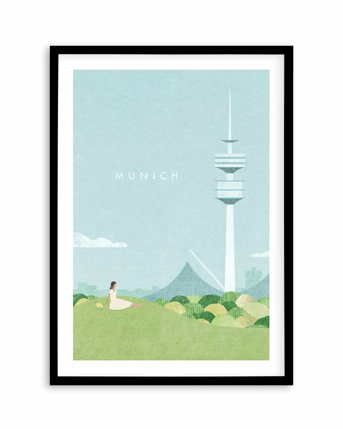 Munich by Henry Rivers Art Print from Olive et Oriel where you can shop wallpaper and artworks online