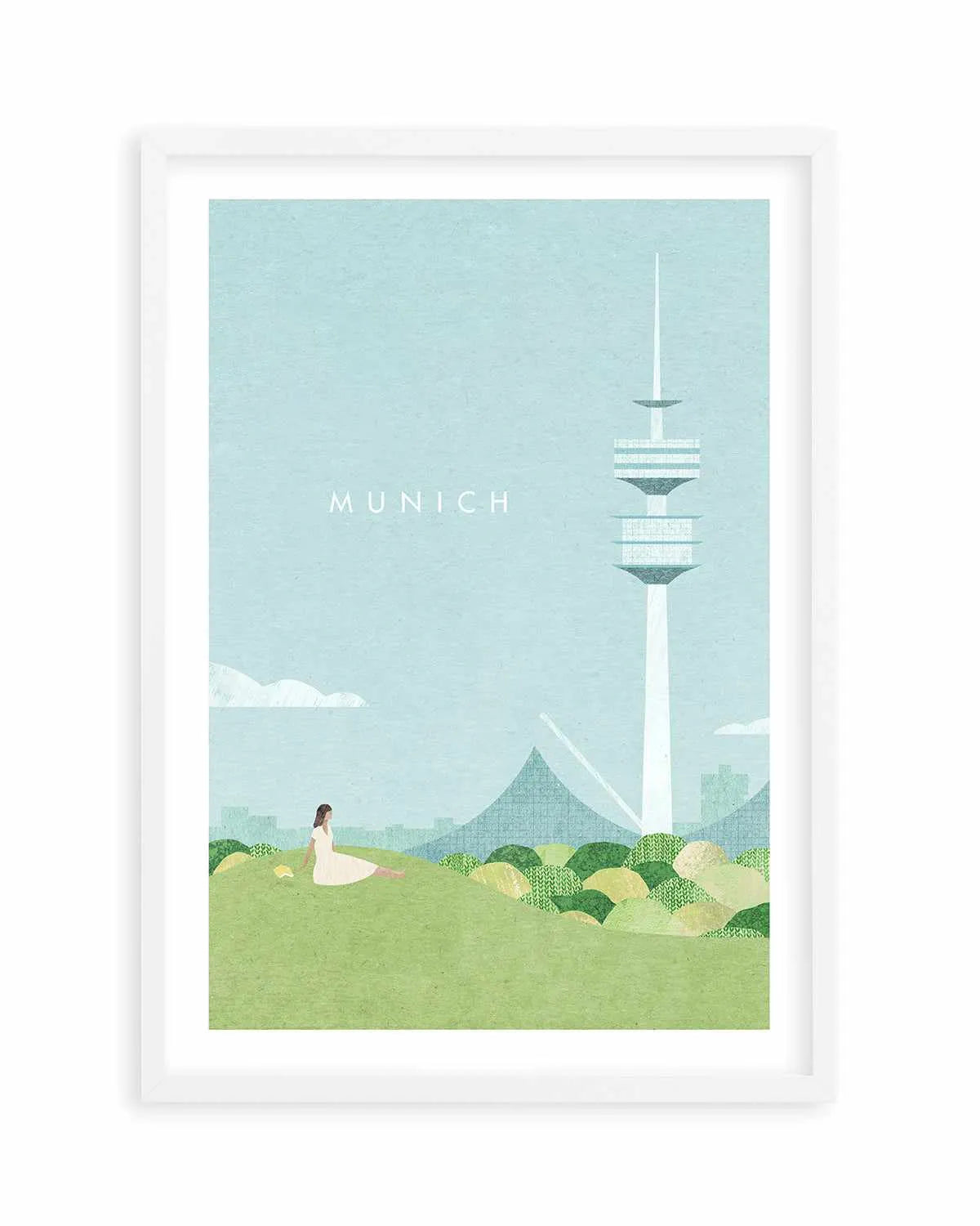 Munich by Henry Rivers Art Print from Olive et Oriel where you can shop wallpaper and artworks online