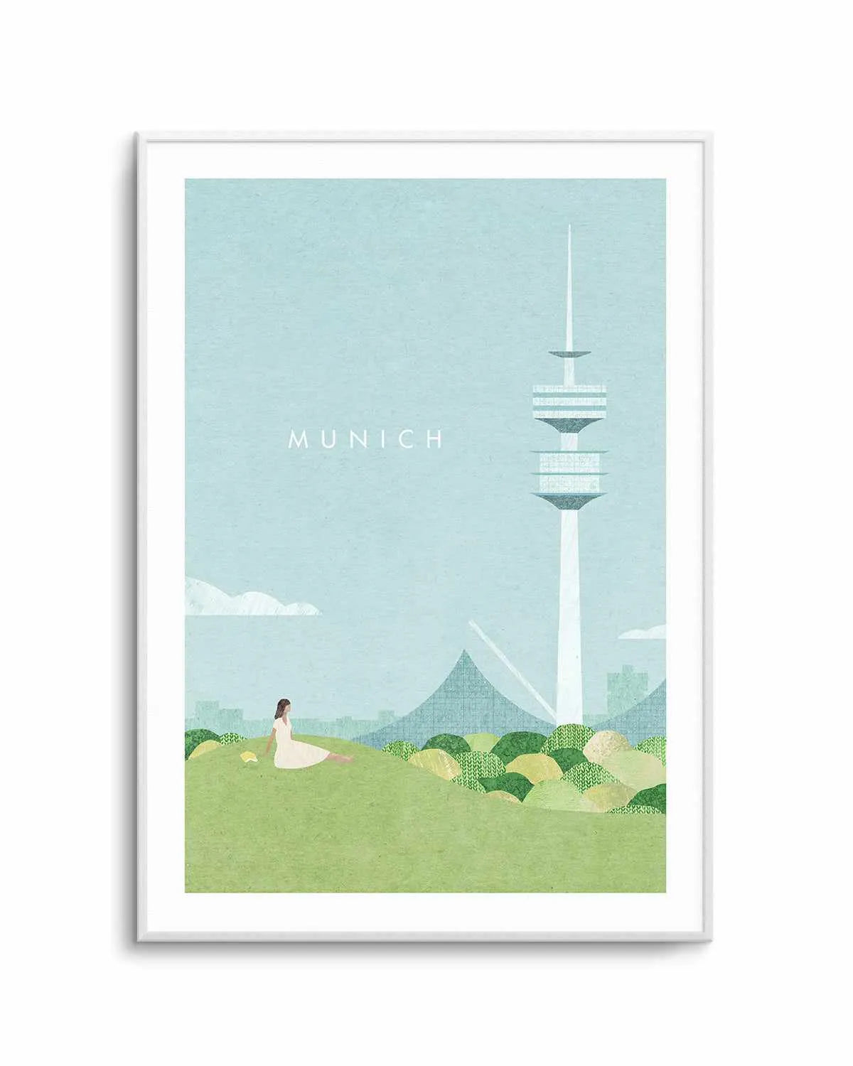 Munich by Henry Rivers Art Print from Olive et Oriel where you can shop wallpaper and artworks online