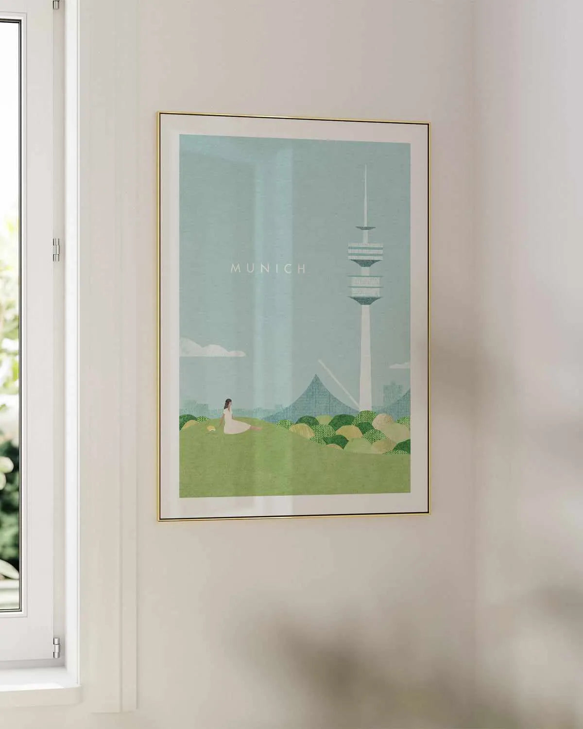 Munich by Henry Rivers Art Print from Olive et Oriel where you can shop wallpaper and artworks online