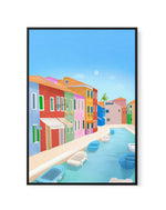Murano Island By Petra Lizde | Framed Canvas Art Print