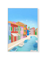 Murano Island By Petra Lizde | Framed Canvas Art Print