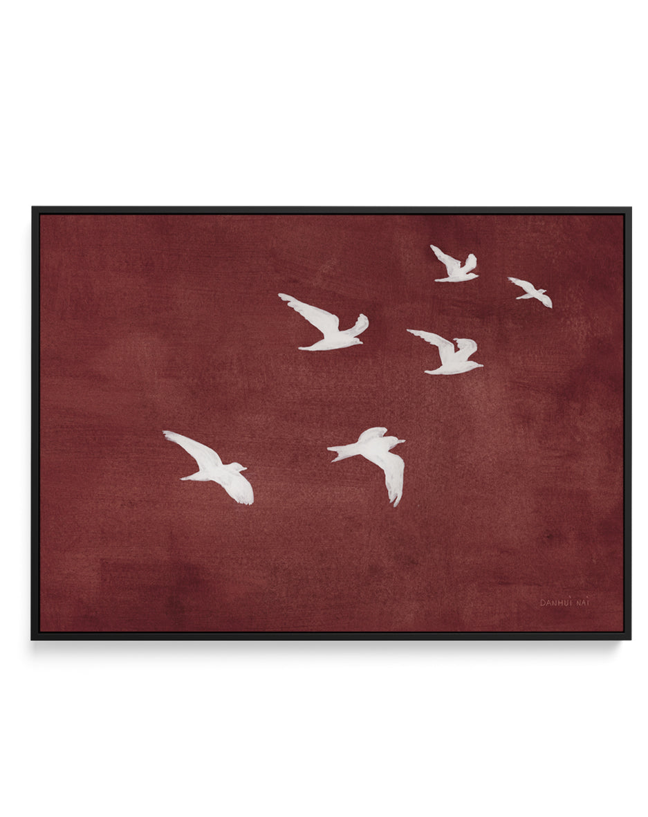 Murmuration | Framed Canvas Art Print