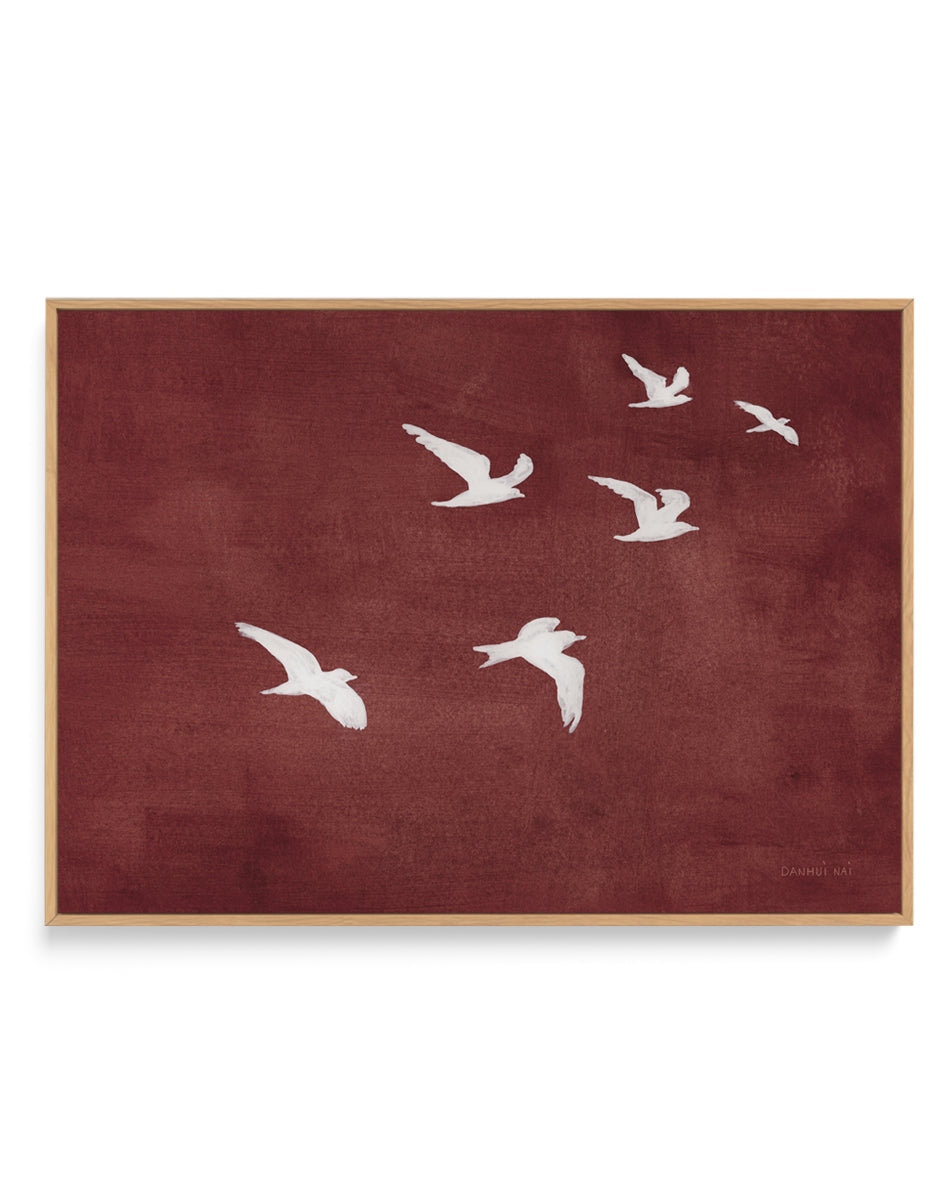 Murmuration | Framed Canvas Art Print