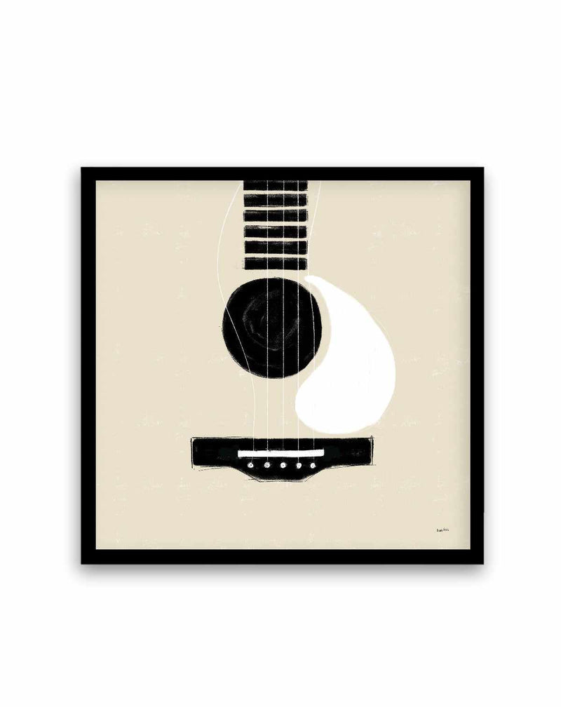 Musical Abstract I Cream | Art Print