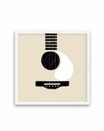 Musical Abstract I Cream | Art Print