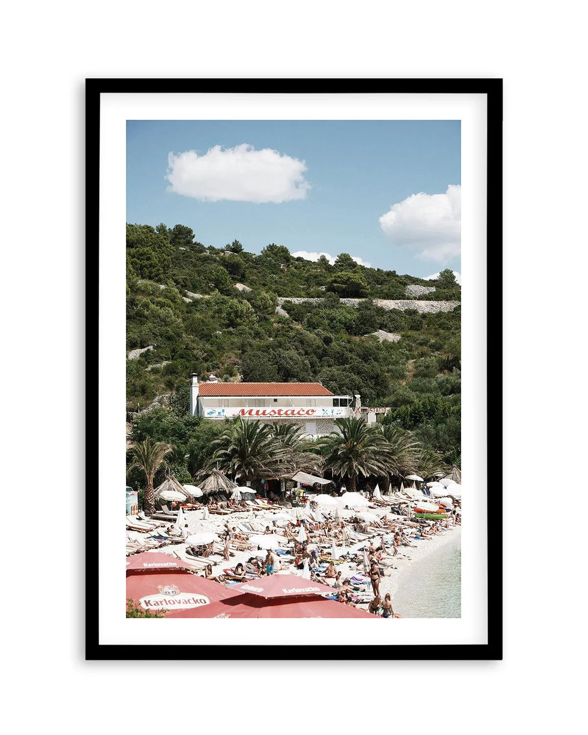 Mustaco by Renee Rae Art Print from Olive et Oriel where you can shop wallpaper and artworks online