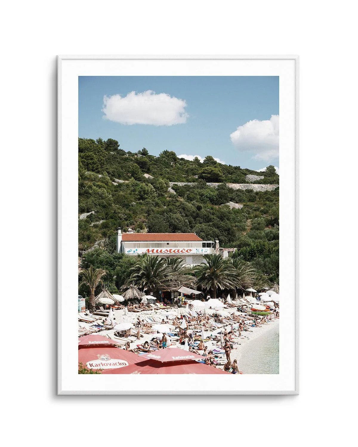 Mustaco by Renee Rae Art Print from Olive et Oriel where you can shop wallpaper and artworks online