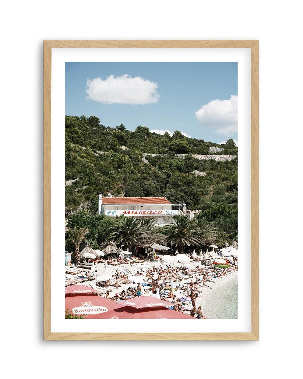 Mustaco by Renee Rae Art Print from Olive et Oriel where you can shop wallpaper and artworks online