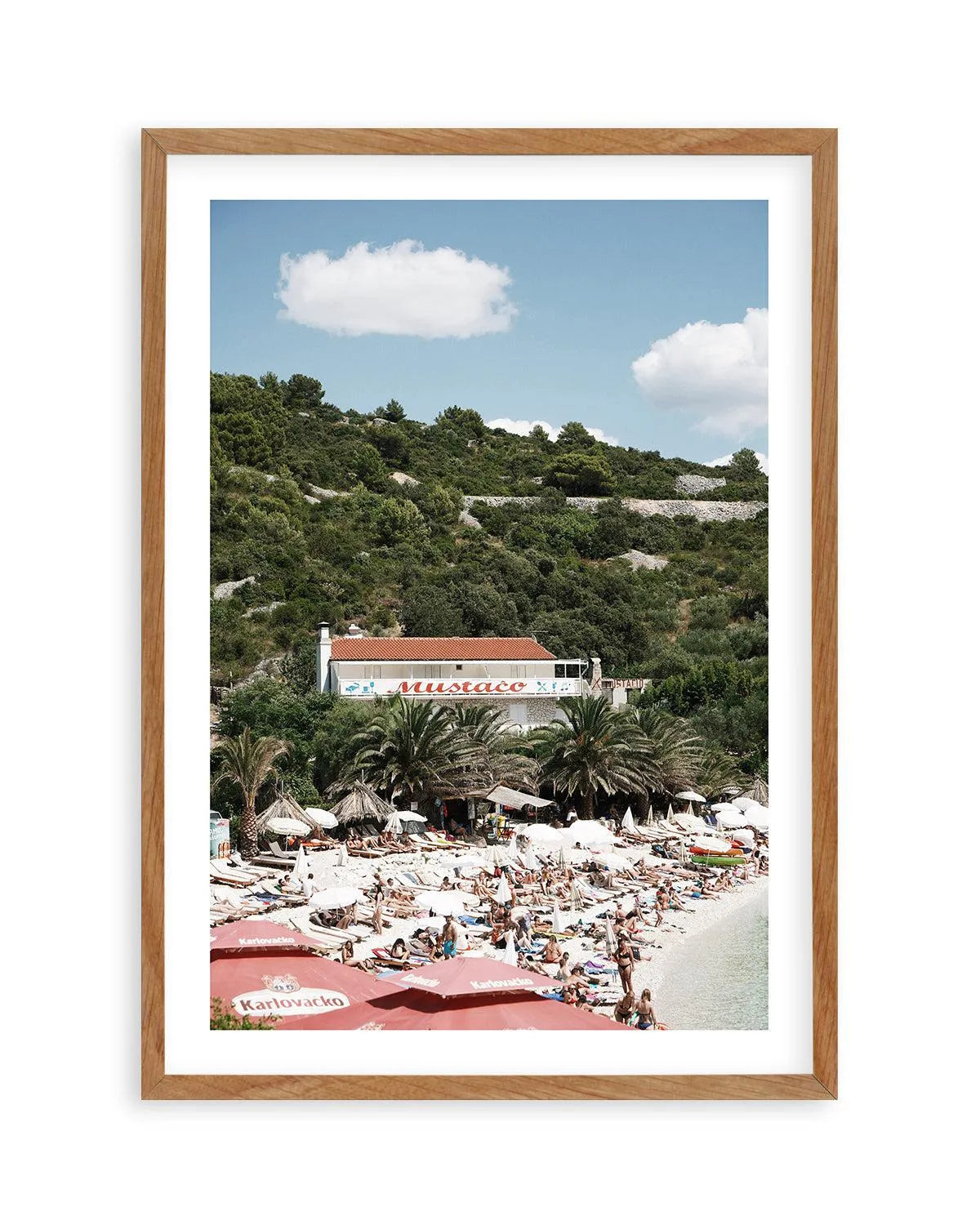 Mustaco by Renee Rae Art Print from Olive et Oriel where you can shop wallpaper and artworks online