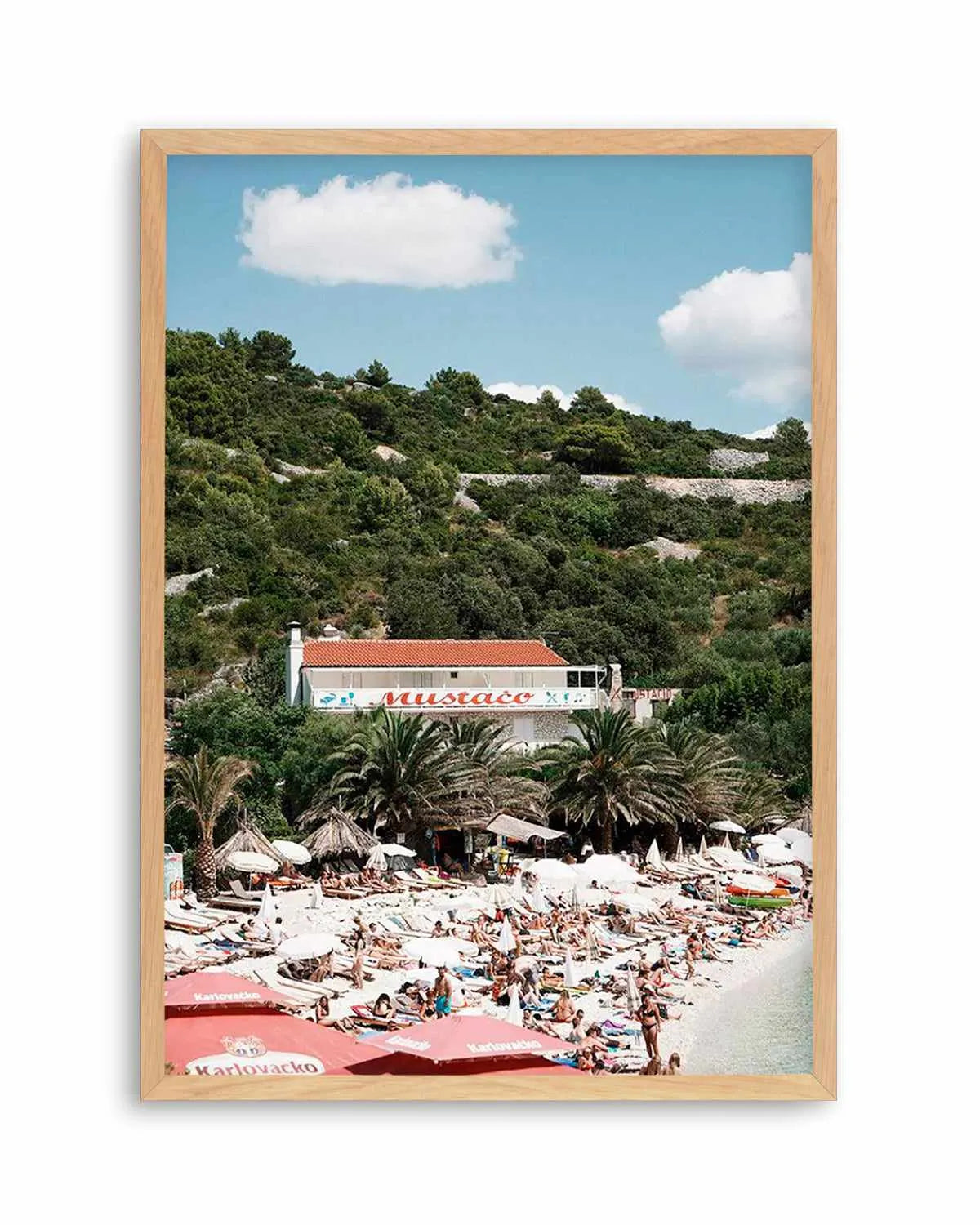 Mustaco by Renee Rae Art Print from Olive et Oriel where you can shop wallpaper and artworks online