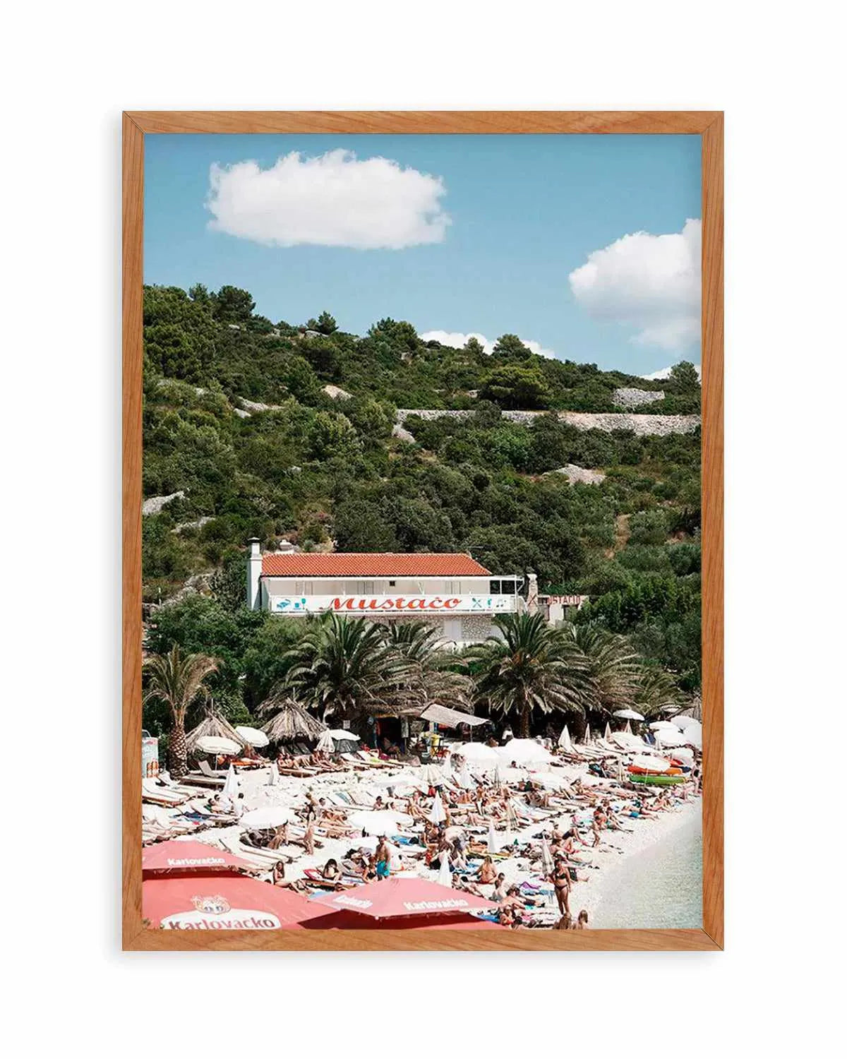 Mustaco by Renee Rae Art Print from Olive et Oriel where you can shop wallpaper and artworks online