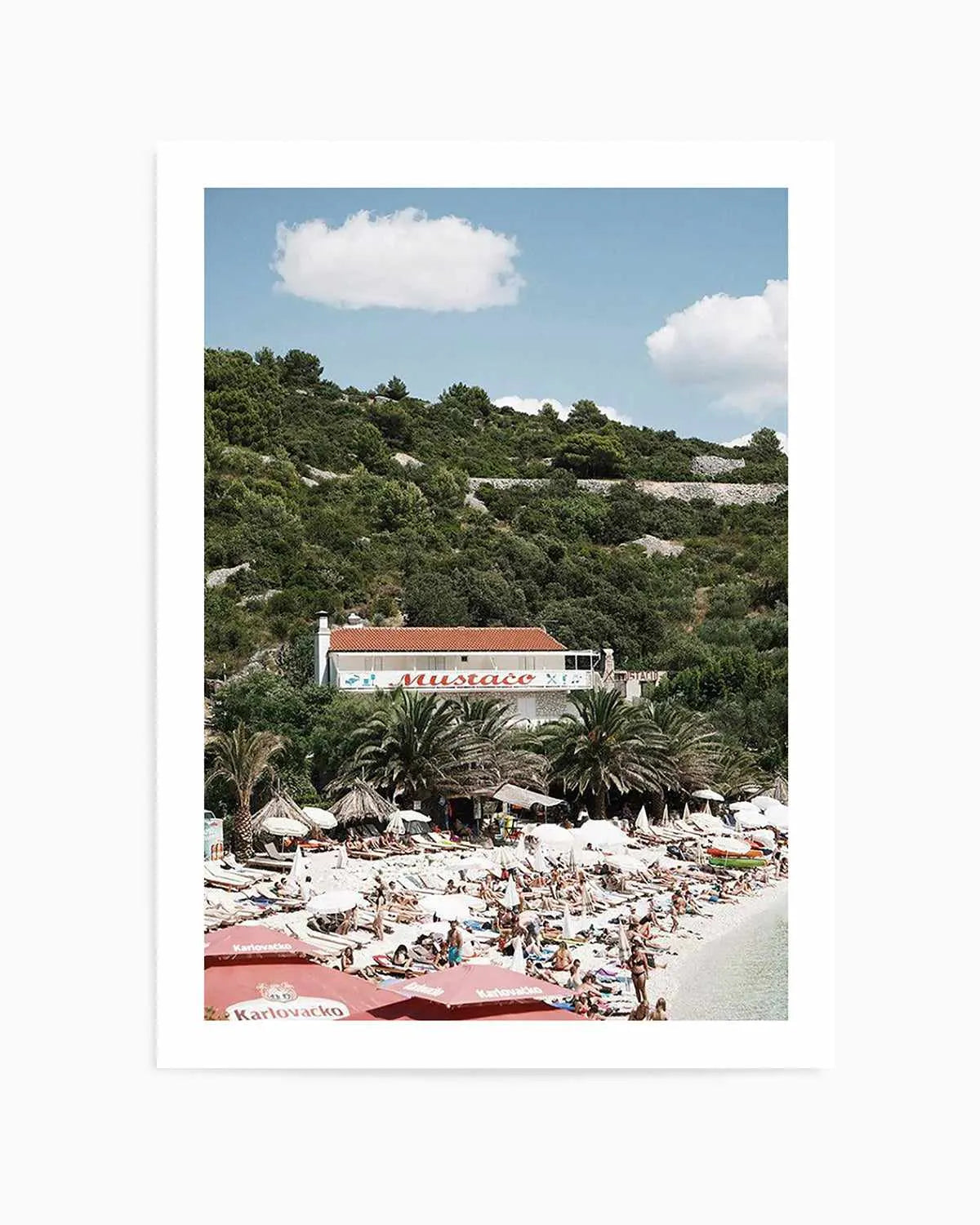 Mustaco by Renee Rae Art Print from Olive et Oriel where you can shop wallpaper and artworks online