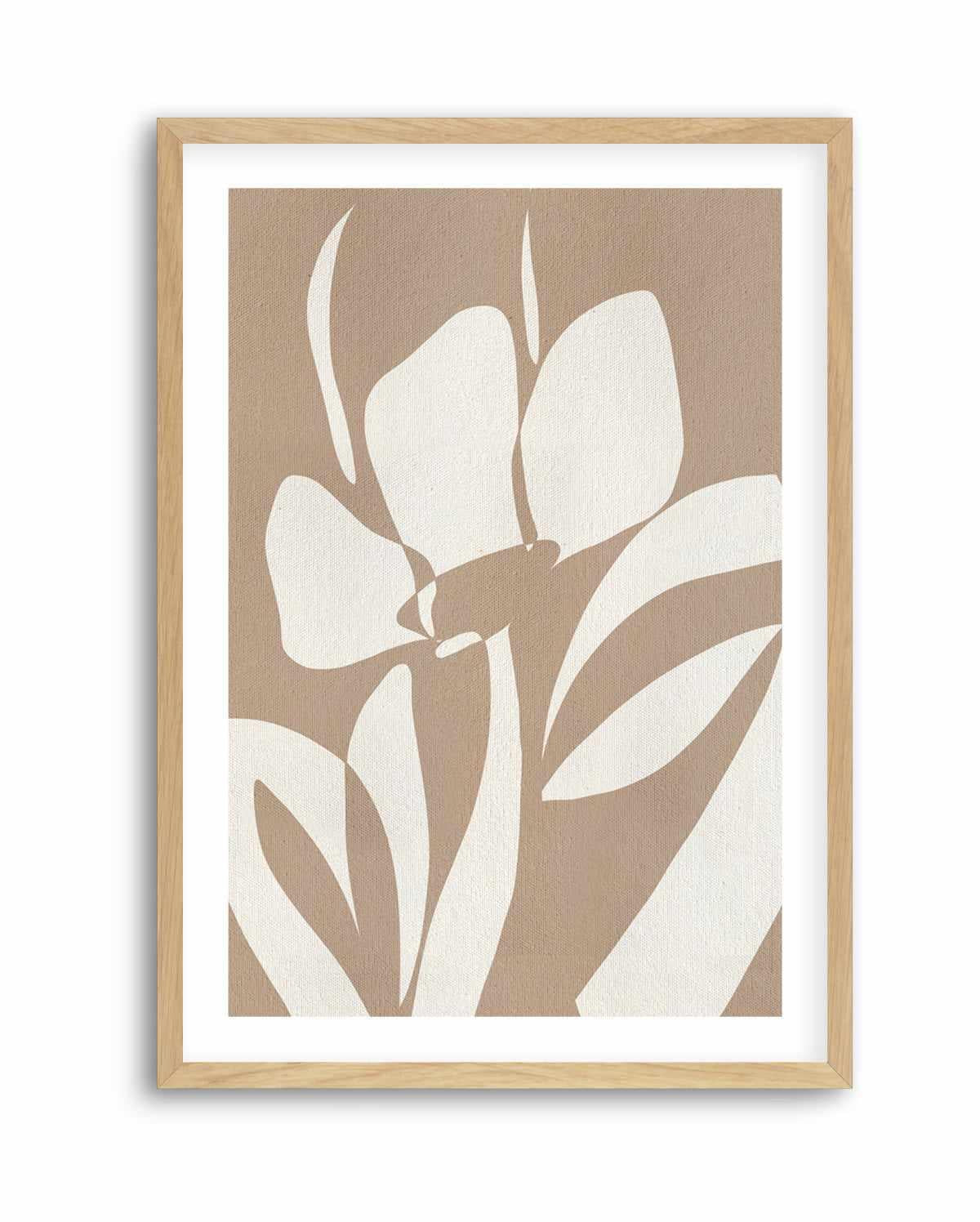 Muted Petals No 3 by Shatha Al Dafai | Art Print from Olive et Oriel where you can shop wallpaper and artworks online