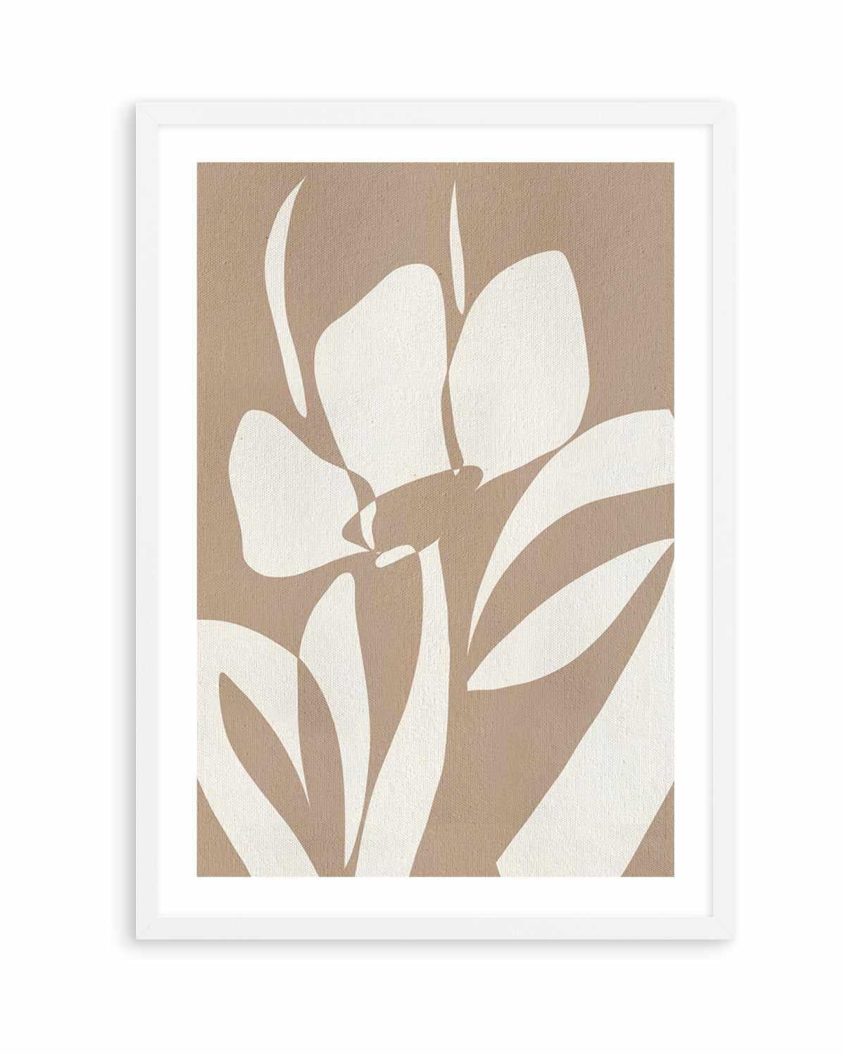 Muted Petals No 3 by Shatha Al Dafai | Art Print from Olive et Oriel where you can shop wallpaper and artworks online
