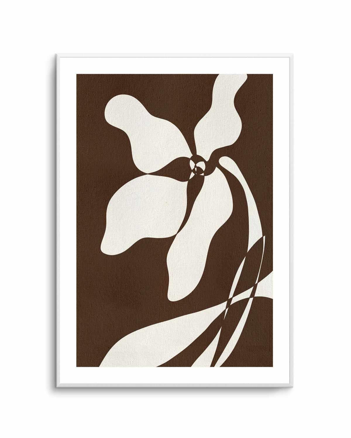 Muted Petals No 5 by Shatha Al Dafai | Art Print from Olive et Oriel where you can shop wallpaper and artworks online