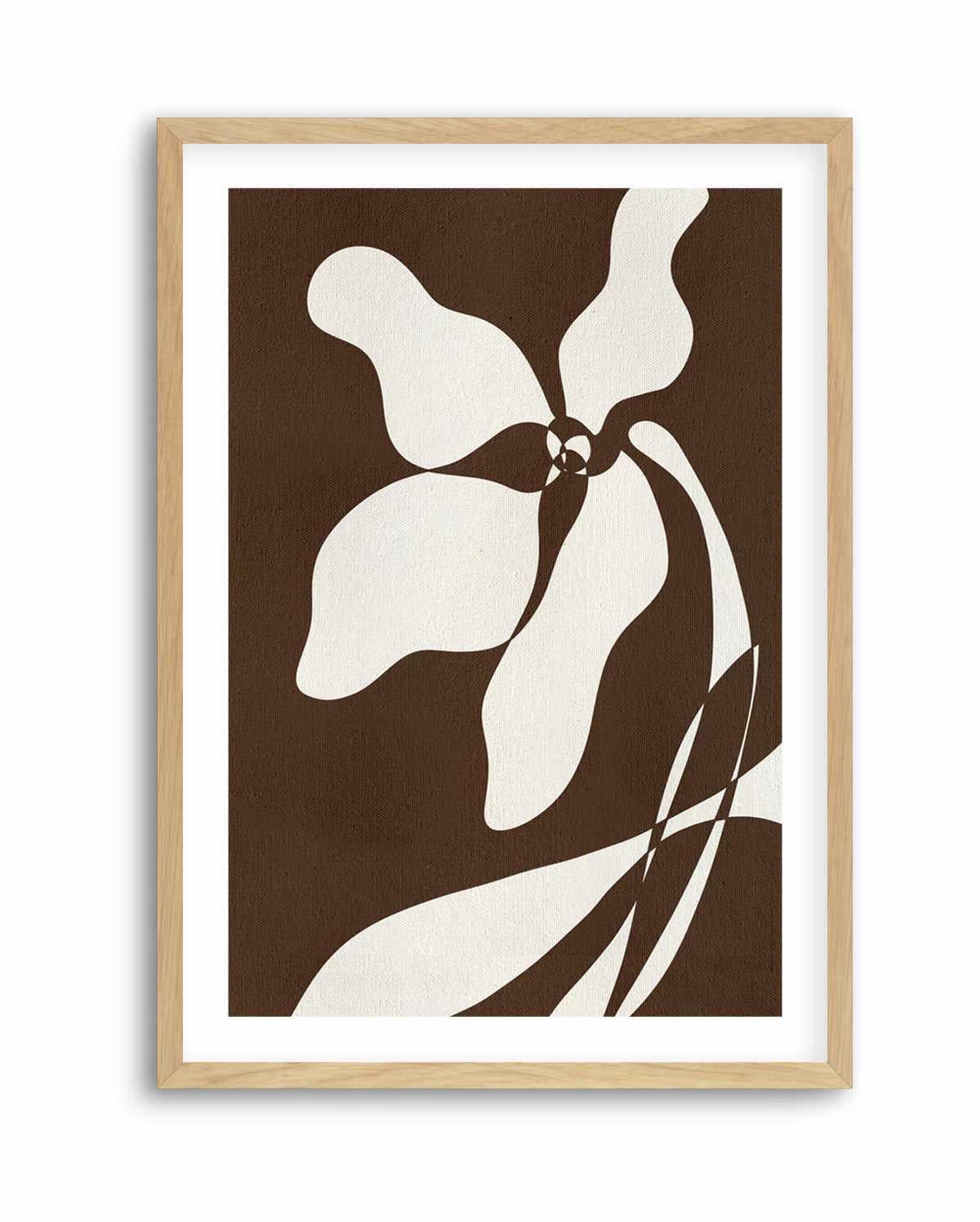 Muted Petals No 5 by Shatha Al Dafai | Art Print from Olive et Oriel where you can shop wallpaper and artworks online